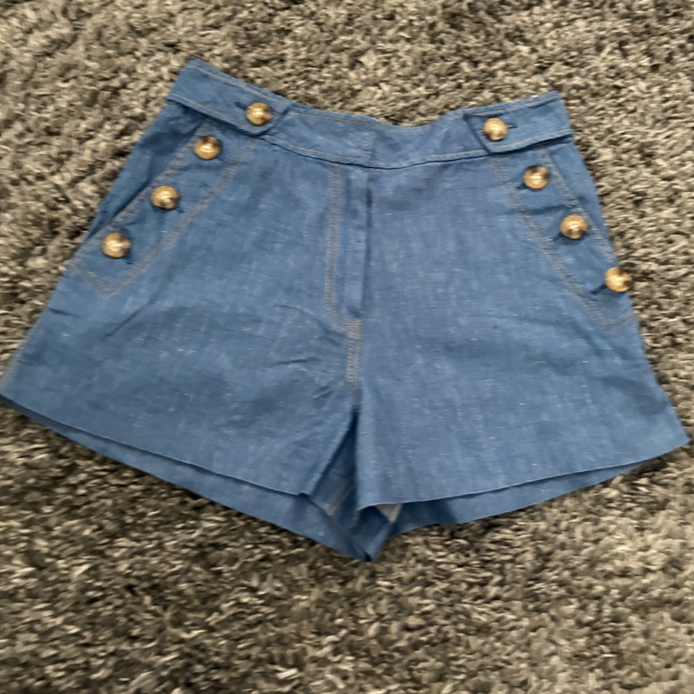 10 Crosby Derek Lam High Waist Shorts